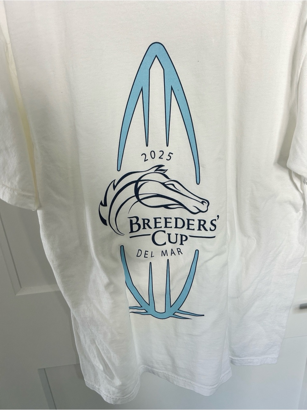 Comfort Colors White Breeders' Cup Del Mar 2025 Graphic Tee